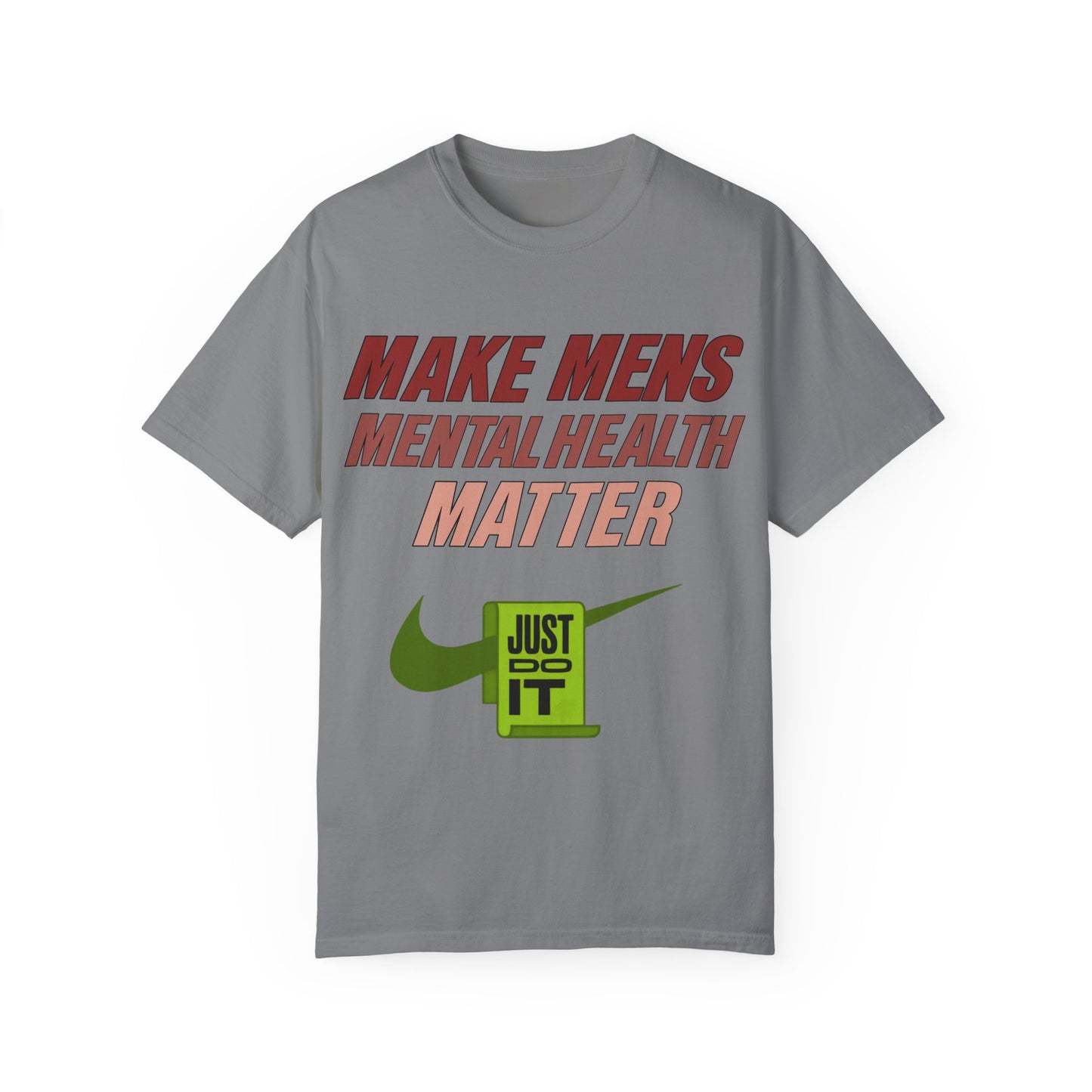 Mens Mental Health Awareness Tee Match For Jordan Retro 13 Red/Orange