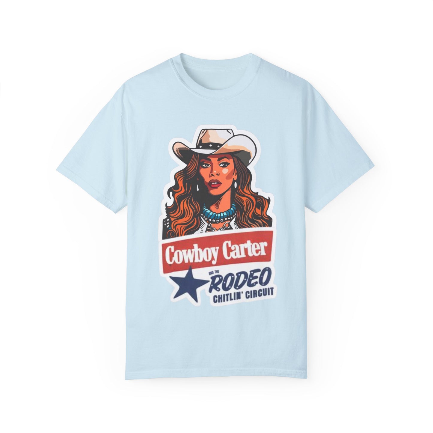 Cowboy Carter Rodeo" Sneaker Match Tee – Matches Jordan 1 Rare Air Cinnabar & Sail