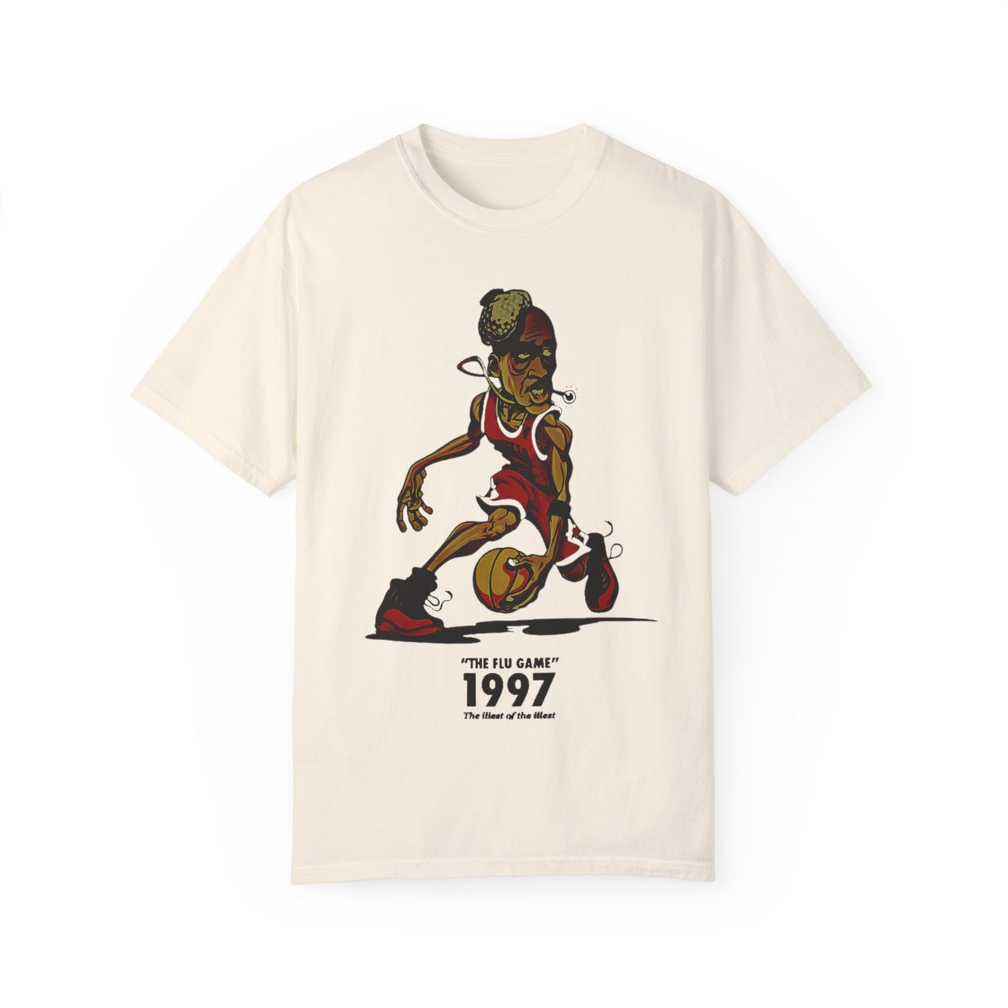 Jordan Retro 12 Flu Game 1997 Unisex Sneaker Match Tee for Air Jordan 12 Retro Flu Game