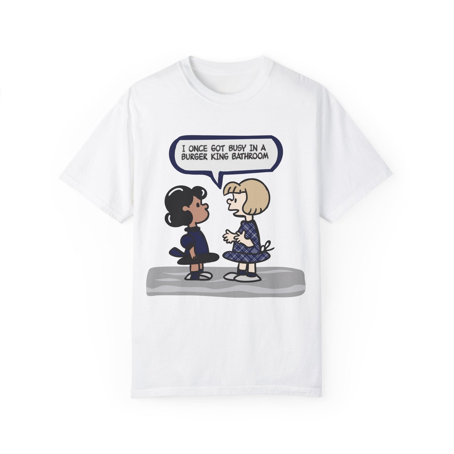 Peanuts x Digital Underground Sneaker Match Tee Nike Jordan 1 Retro Rare Air Deep Royal Blue