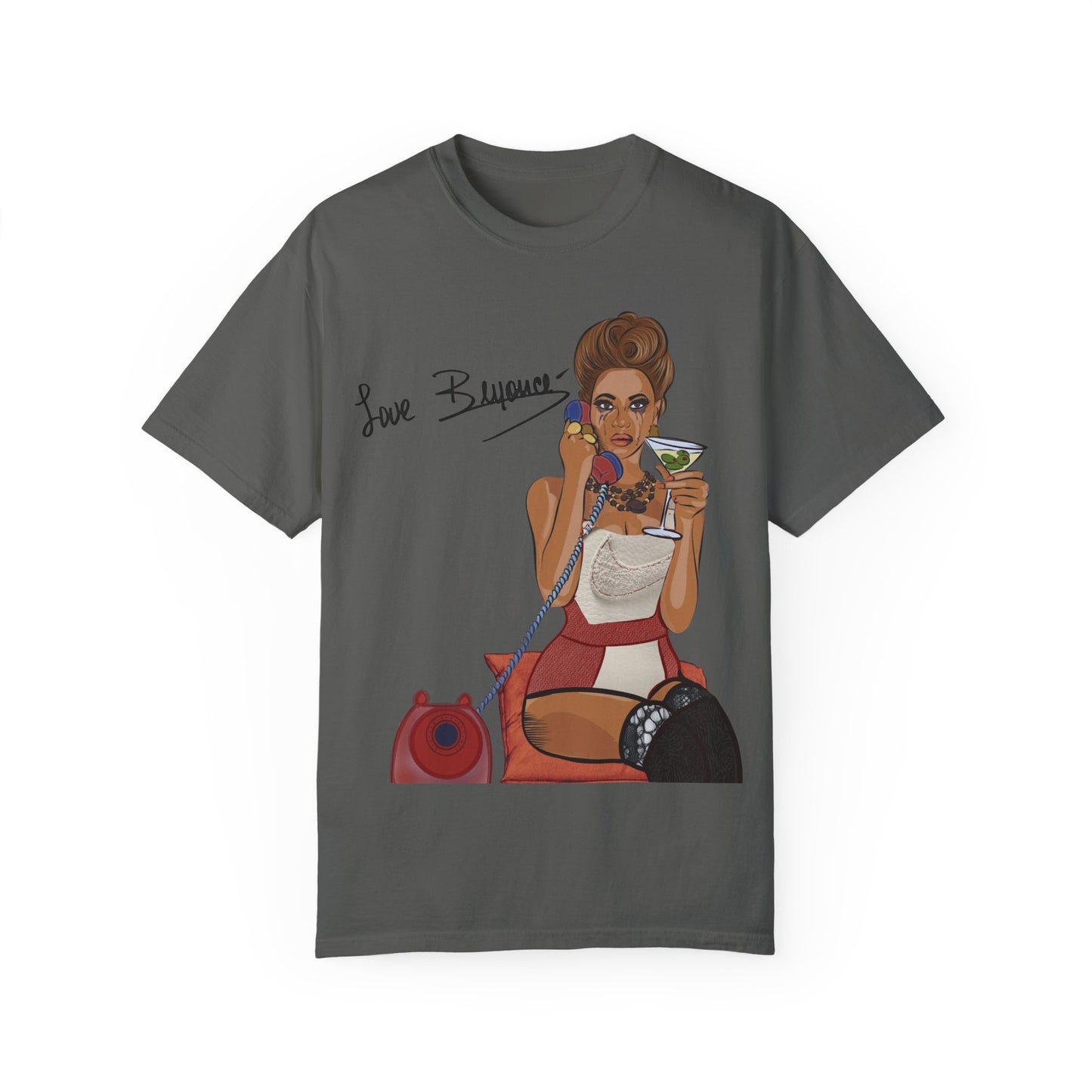 Love, Beyoncé" Cinnabar Sneaker Match Tee – Give Them Bey Collection