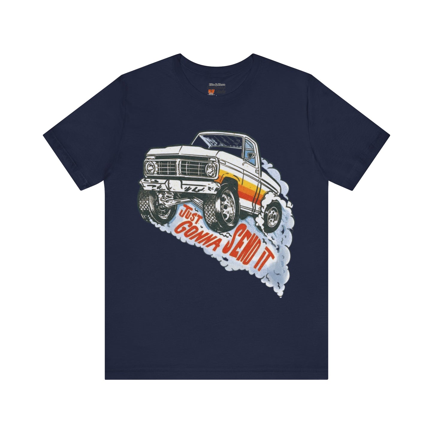 Vintage Just Gonna Send It Monster Truck Tee | Sneaker Match for Nike Daybreak