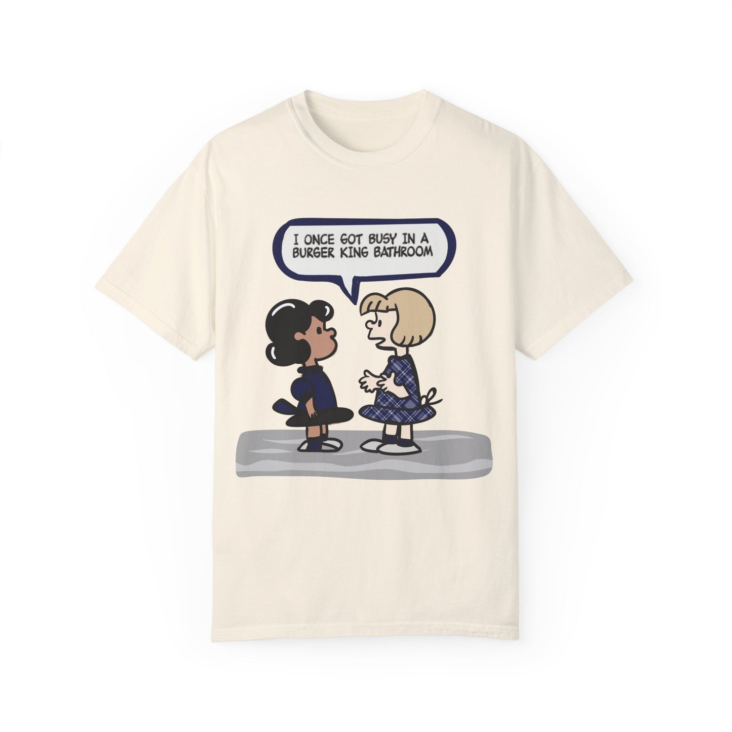 Peanuts x Digital Underground Sneaker Match Tee Nike Jordan 1 Retro Rare Air Deep Royal Blue