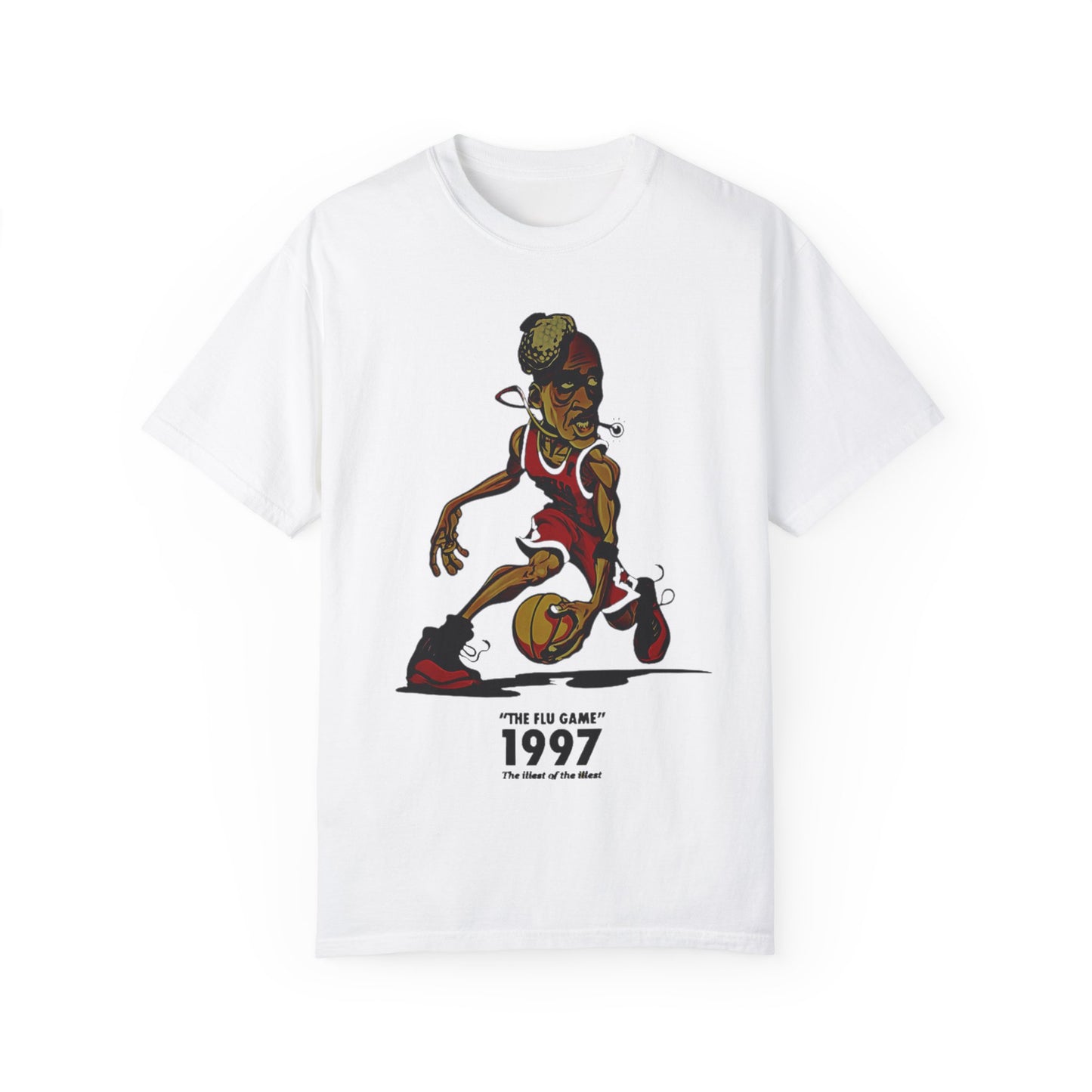Jordan Retro 12 Flu Game 1997 Unisex Sneaker Match Tee for Air Jordan 12 Retro Flu Game