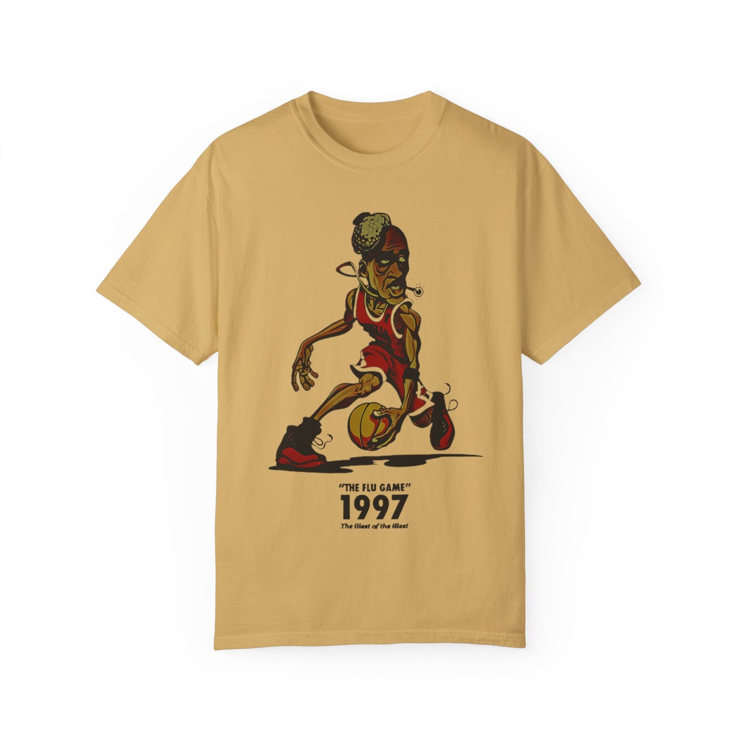 Jordan Retro 12 Flu Game 1997 Unisex Sneaker Match Tee for Air Jordan 12 Retro Flu Game