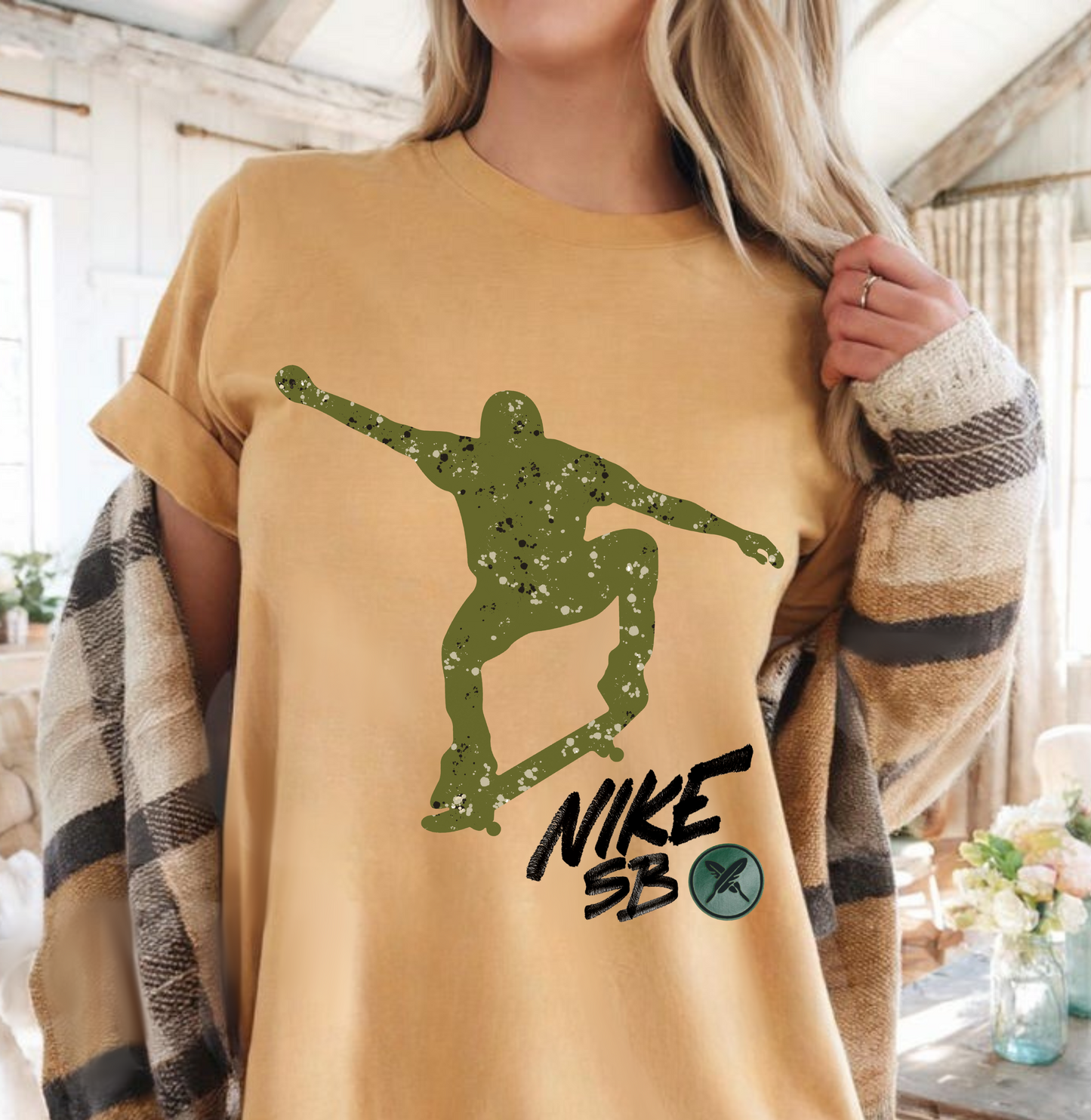 Verdy Flight” Skateboard Tee – Match for Yuto Horigome x Nike SB Dunk Low ‘Matcha