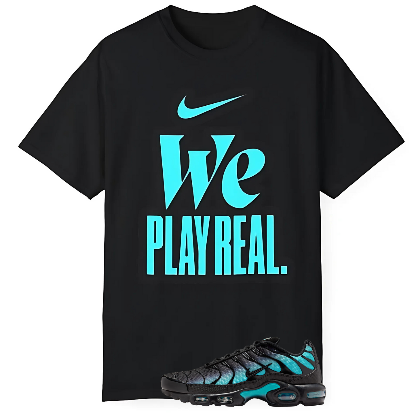 We Play Real – Dusty Cactus Tee | Air Max Plus Sneaker Match