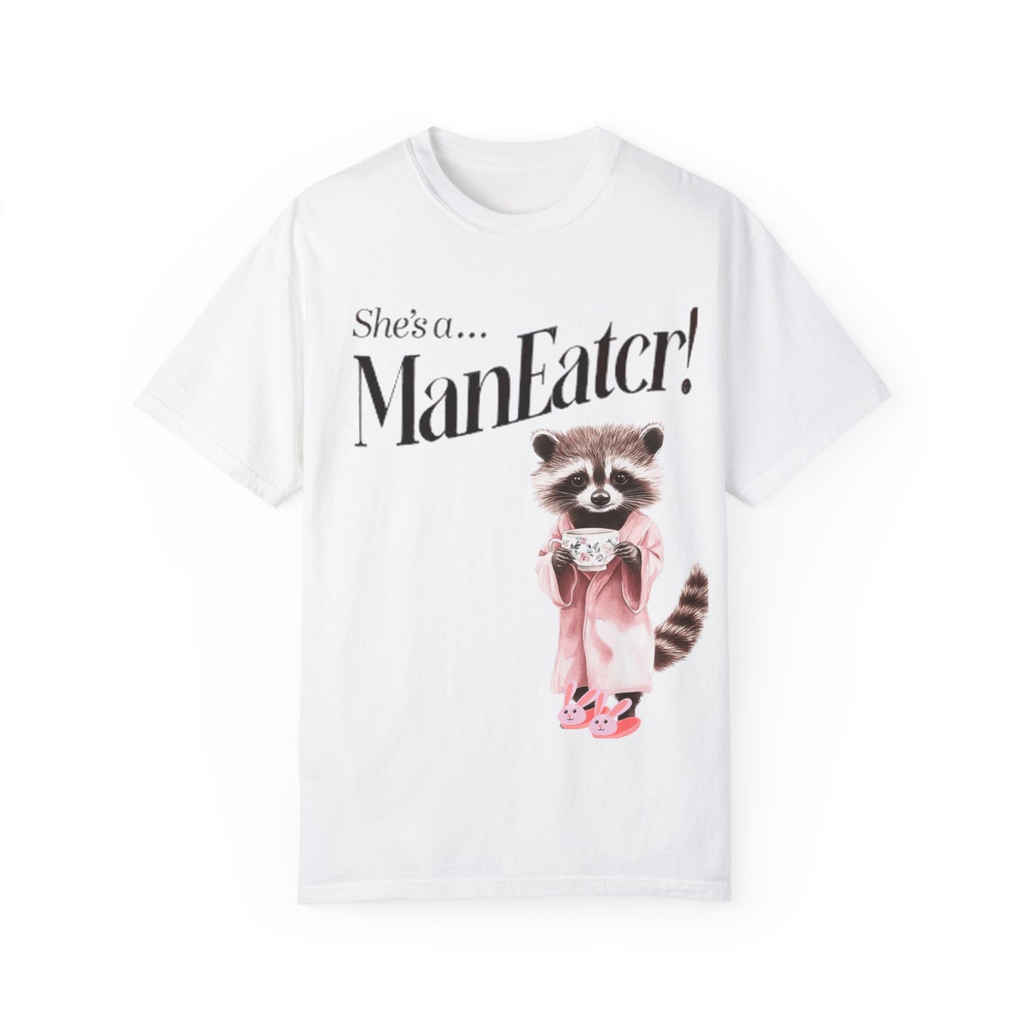 “She’s a ManEater” Tee – Sneaker Match for Nike Zoom Vomero 5 Pink Foam
