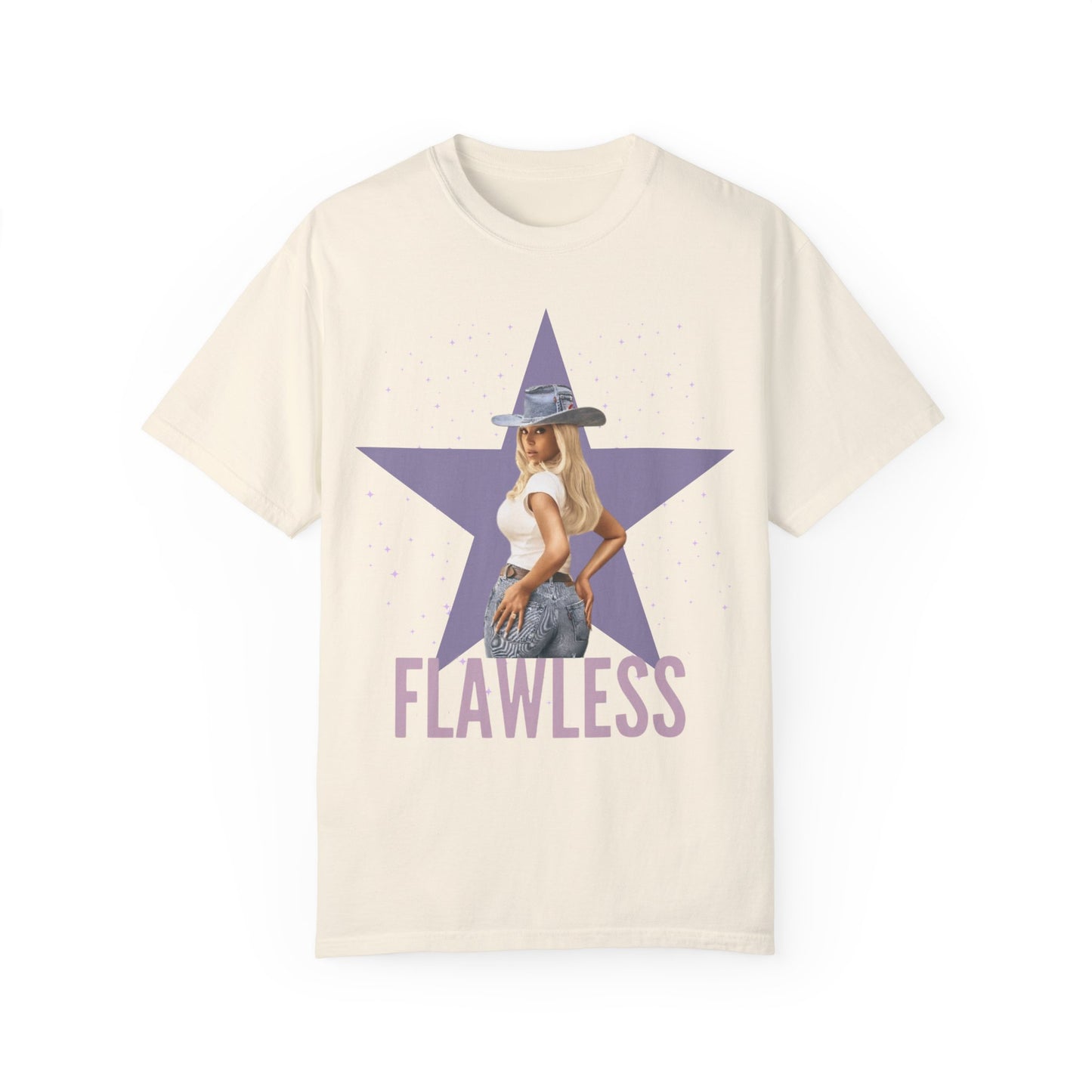 "Flawless" Indigo Haze Sneaker Match Tee – Give Them Bey Collection