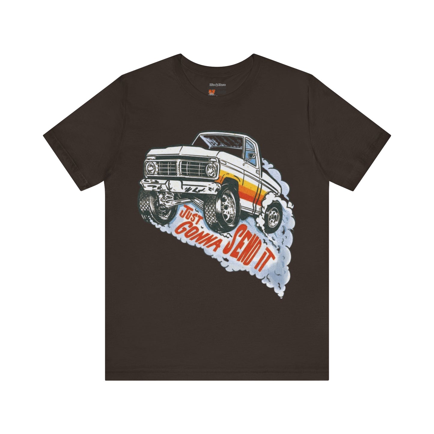 Vintage Just Gonna Send It Monster Truck Tee | Sneaker Match for Nike Daybreak