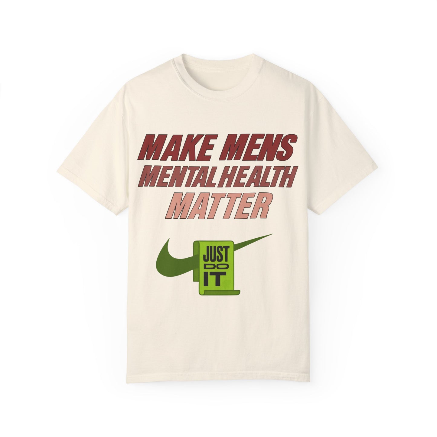 Mens Mental Health Awareness Tee Match For Jordan Retro 13 Red/Orange