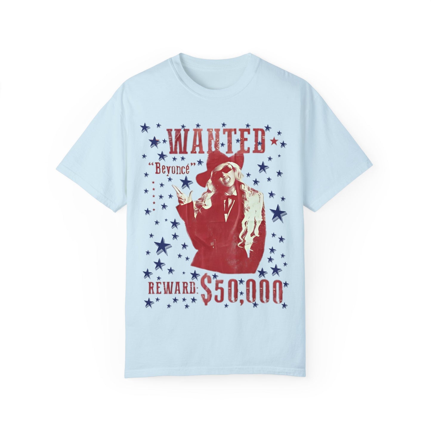 Cowboy Carter Beyoncé Wanted Tee Match for Rare Air Cinnabar
