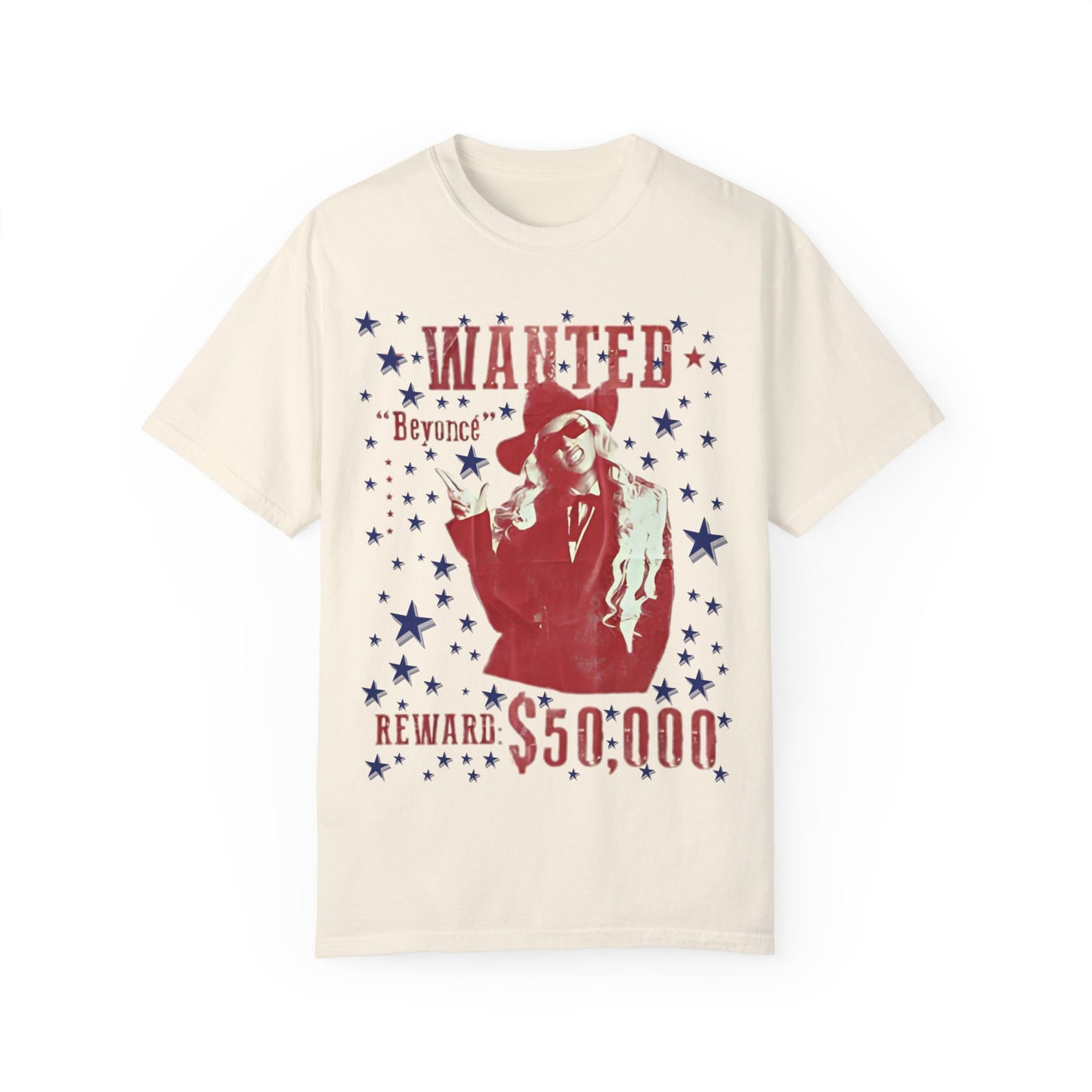 Cowboy Carter Beyoncé Wanted Tee Match for Rare Air Cinnabar