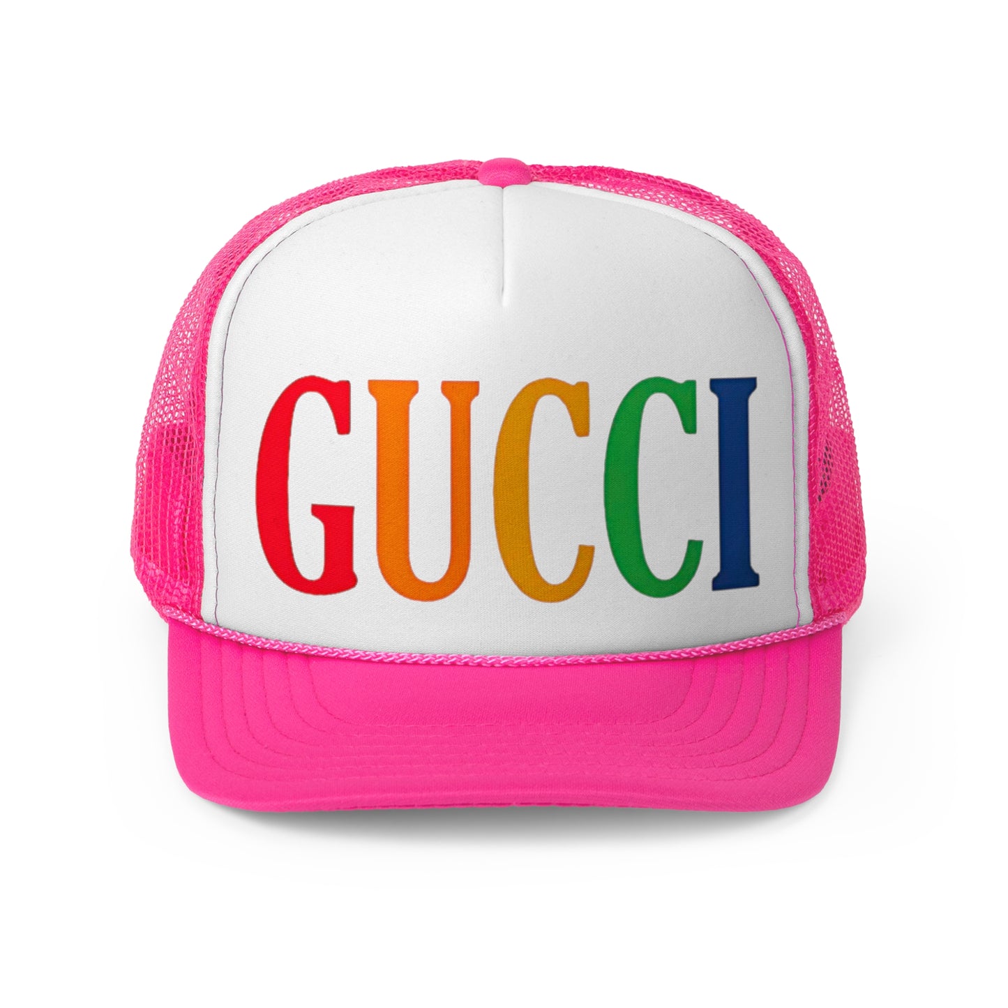 Gucci Rainbow Otto Vintage Trucker Hat