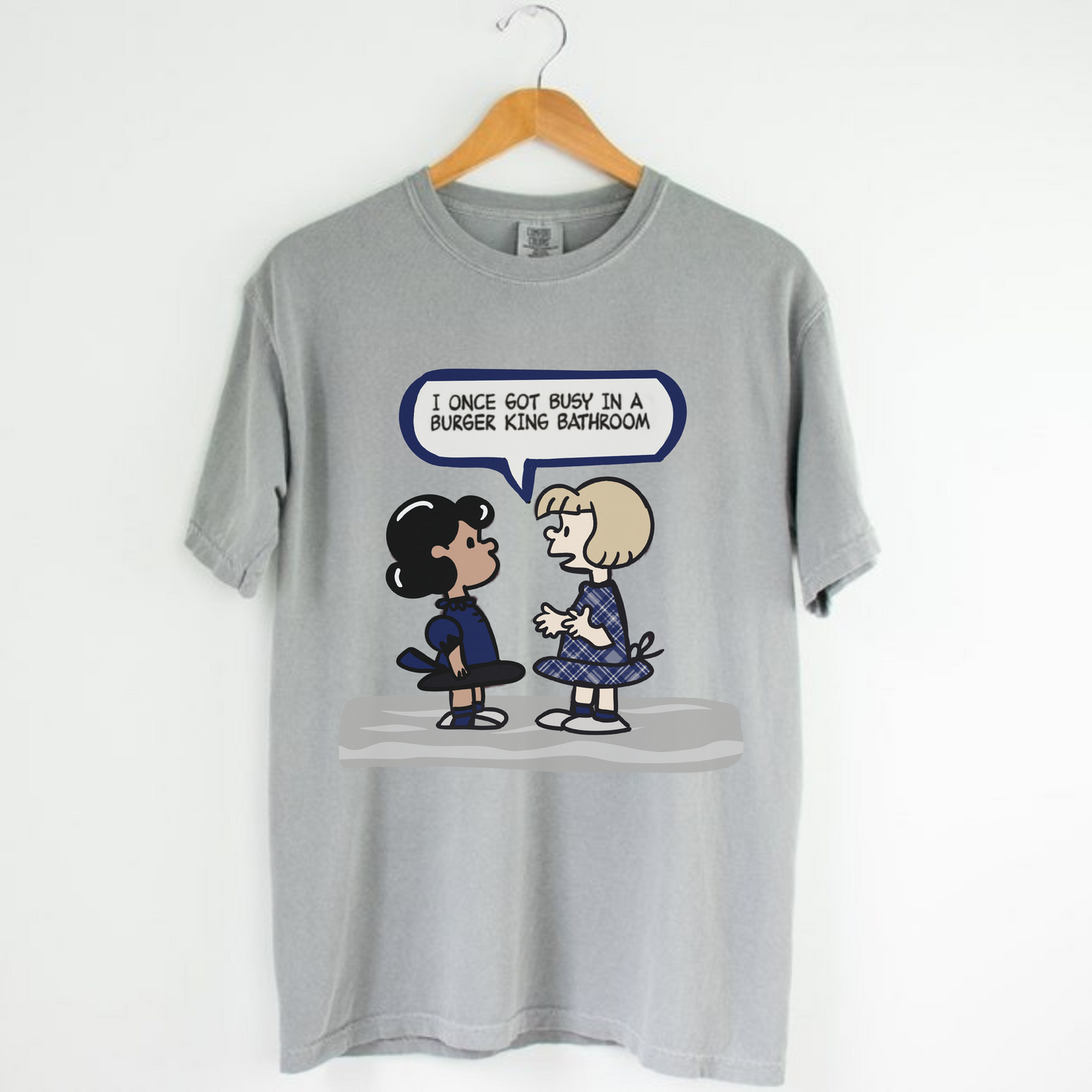 Peanuts x Digital Underground Sneaker Match Tee Nike Jordan 1 Retro Rare Air Deep Royal Blue