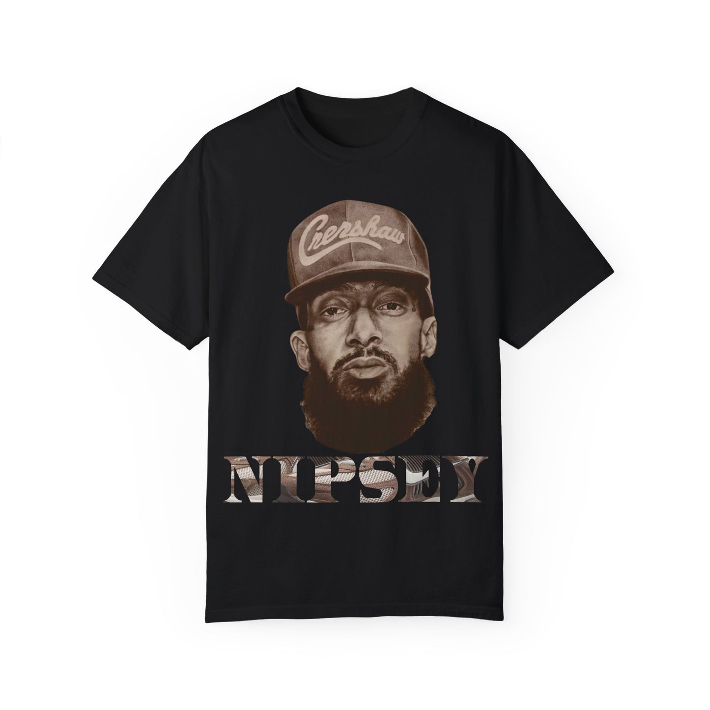 Nipsey Hussle Tee Sneaker Match Zoom Vomero Mink