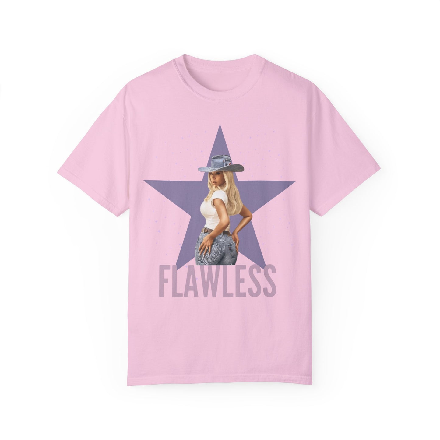 "Flawless" Indigo Haze Sneaker Match Tee – Give Them Bey Collection
