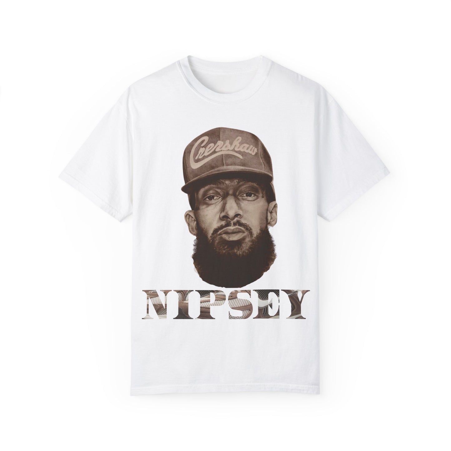 Nipsey Hussle Tee Sneaker Match Zoom Vomero Mink