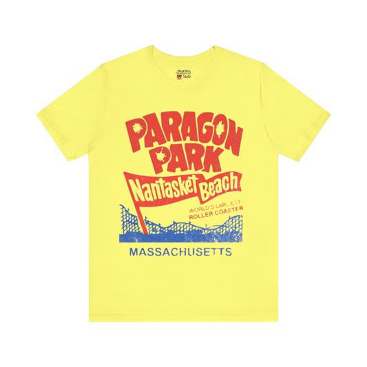 Paragon Park Vintage Tee Sneaker Match for Adidas SL 72 RS Team Royal Blue/Red