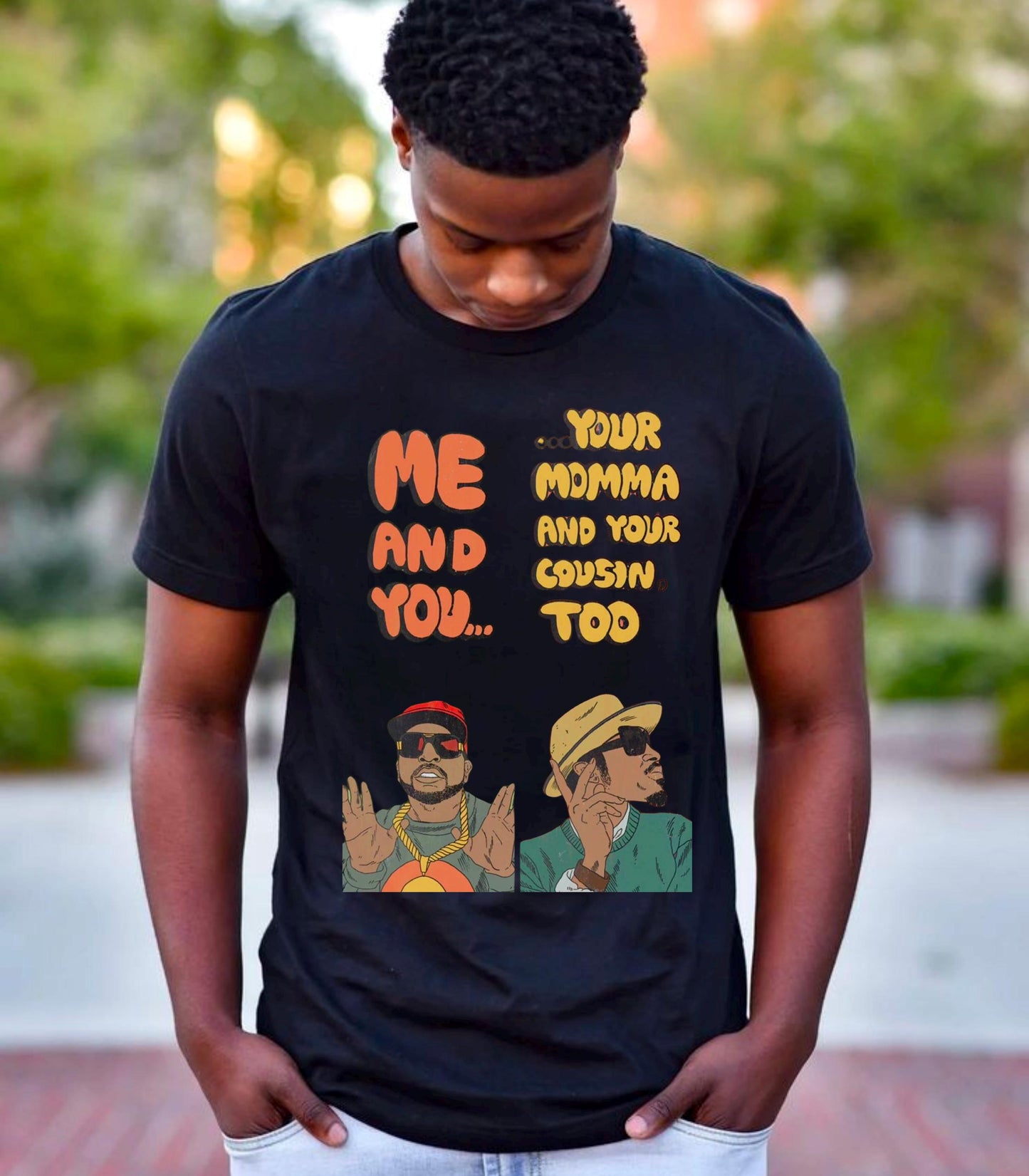 Outkast Elevators Graphic Tee, Dunk High Sweet Tooth Match