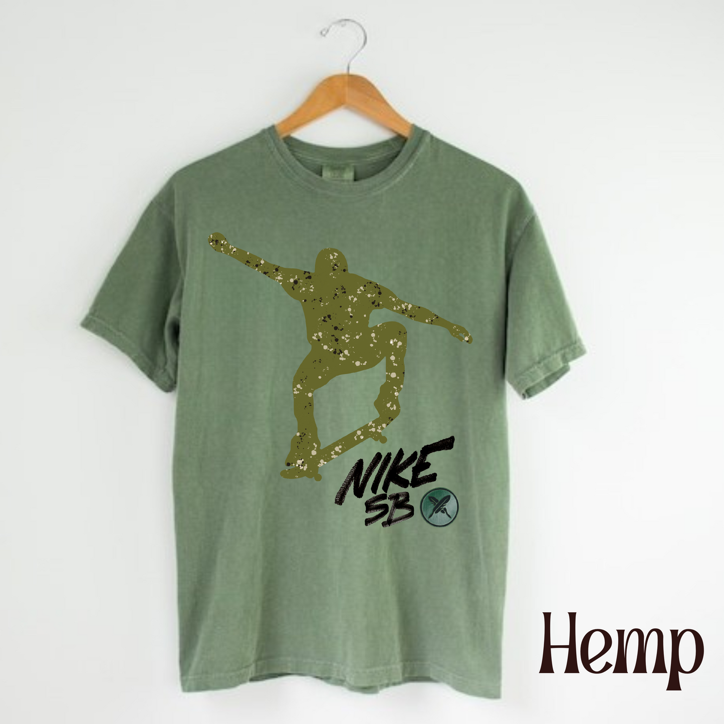 Verdy Flight” Skateboard Tee – Match for  Yuto Horigome x Nike SB Dunk Low ‘Matcha