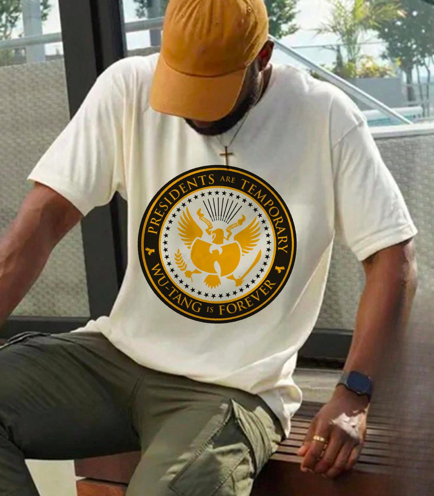 Presidents are Temporary Wu-Tang is Forever Tee Match for  Dunk High x Wu Tang