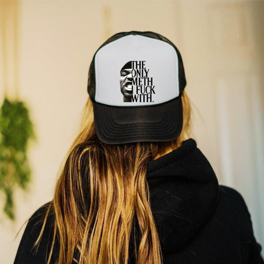 Method Man Vintage Trucker Hat The Only Meth I F With