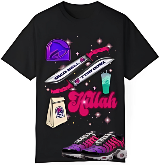 Taco Bell Killah Match For Air Max Plus Vivid Purple