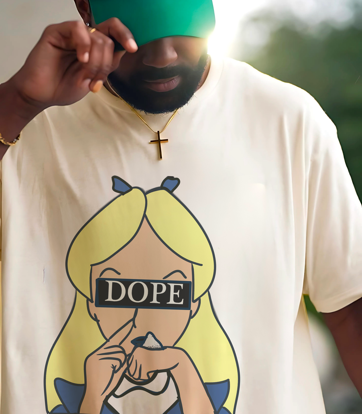 Ain't Nobody As Dope As Alice Tee Match For Jordan 1 KO high Laney