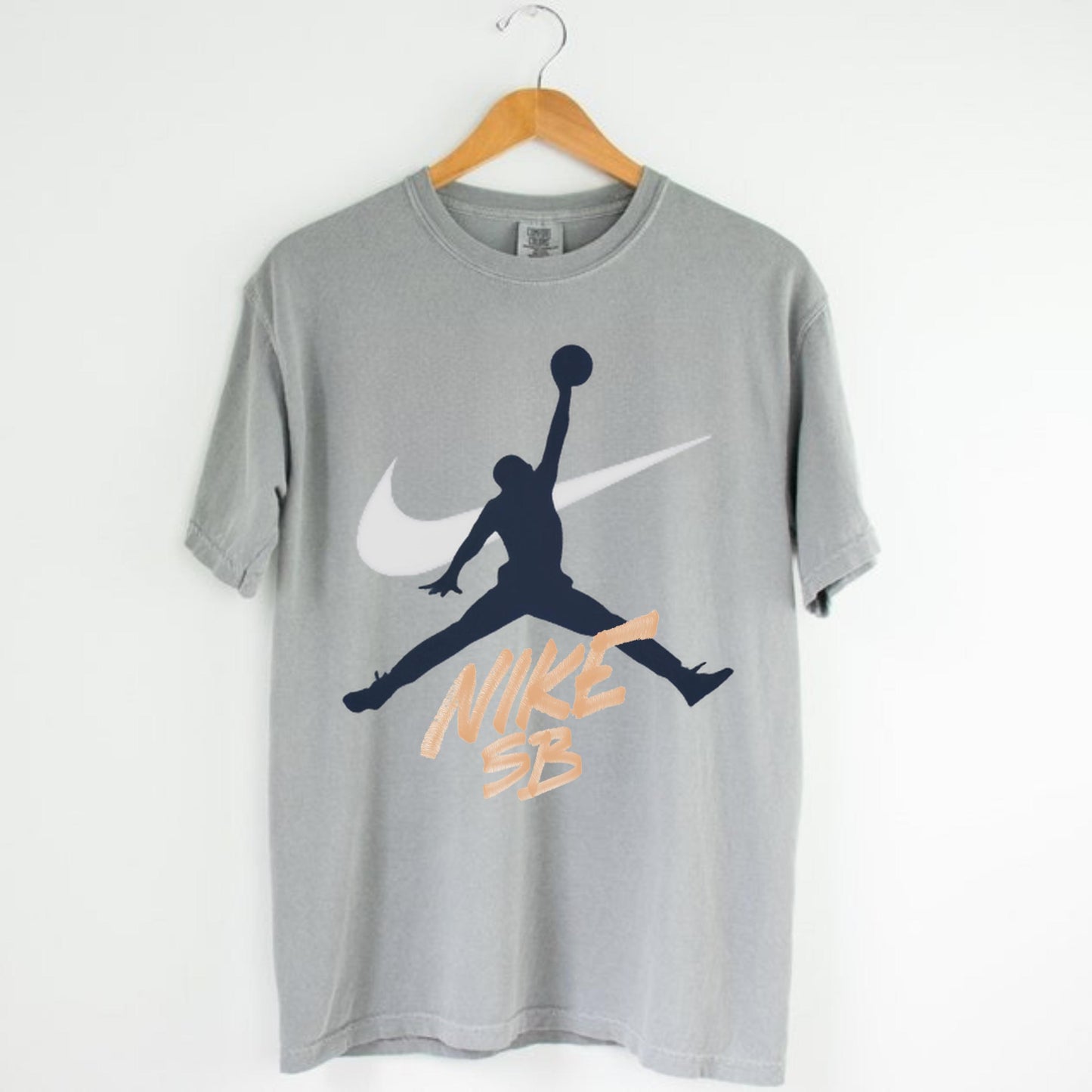 Jordan x SB Jumpman Tee Match for Jordan 4 Retro Navy