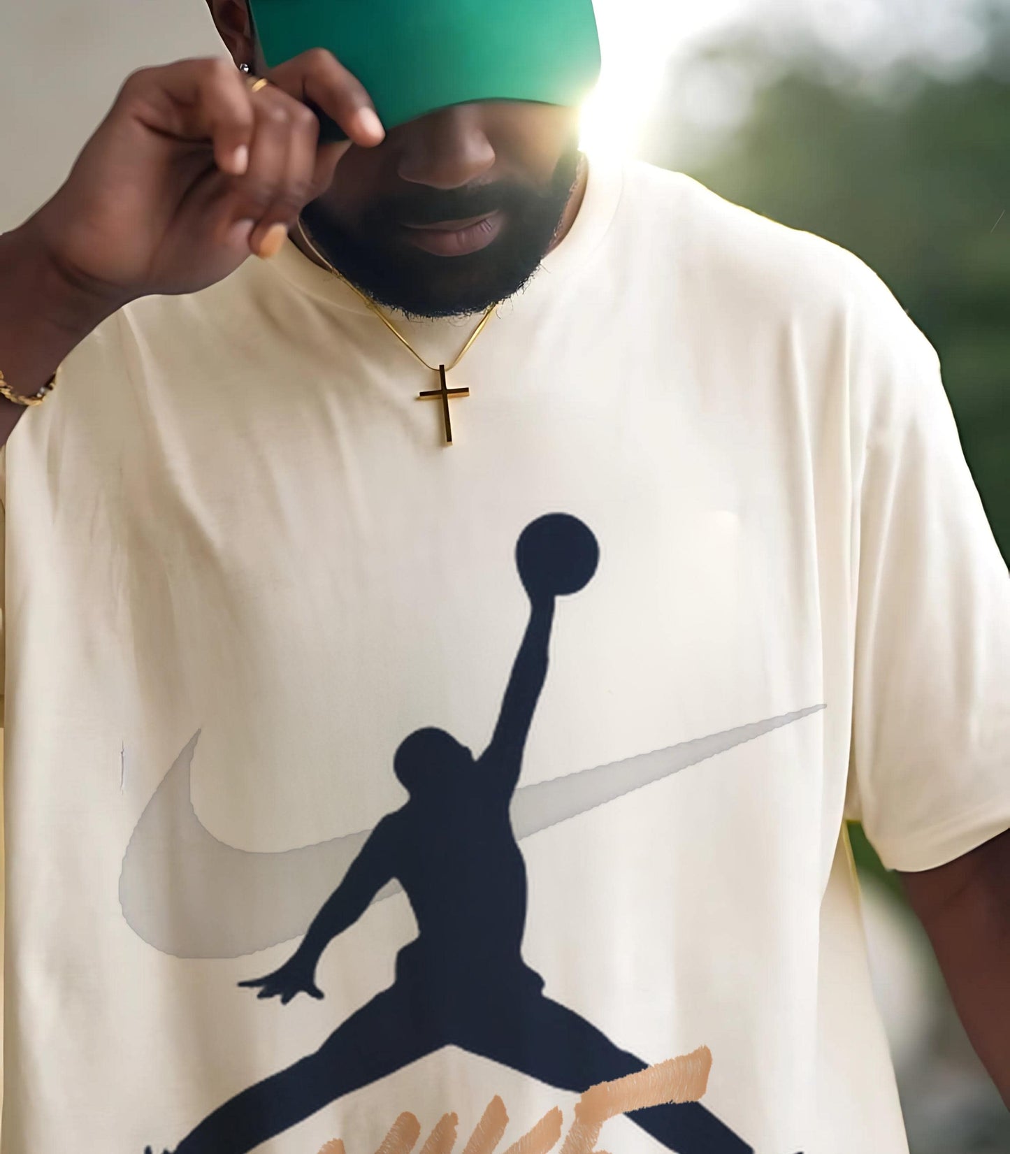 Jordan x SB Jumpman Tee Match for Jordan 4 Retro Navy