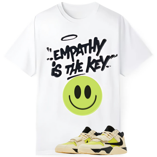 Empathy Is Key Sneaker Match Tee Jumpman Jack Travis Scott Dusty Cactus
