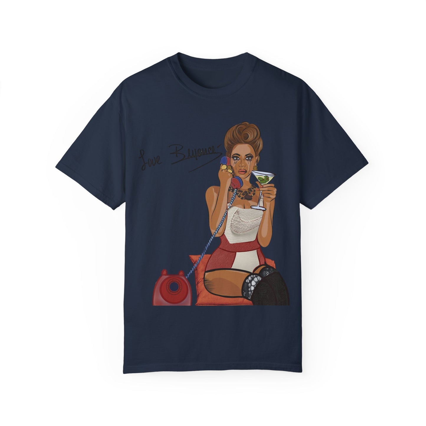 Love, Beyoncé" Cinnabar Sneaker Match Tee – Give Them Bey Collection