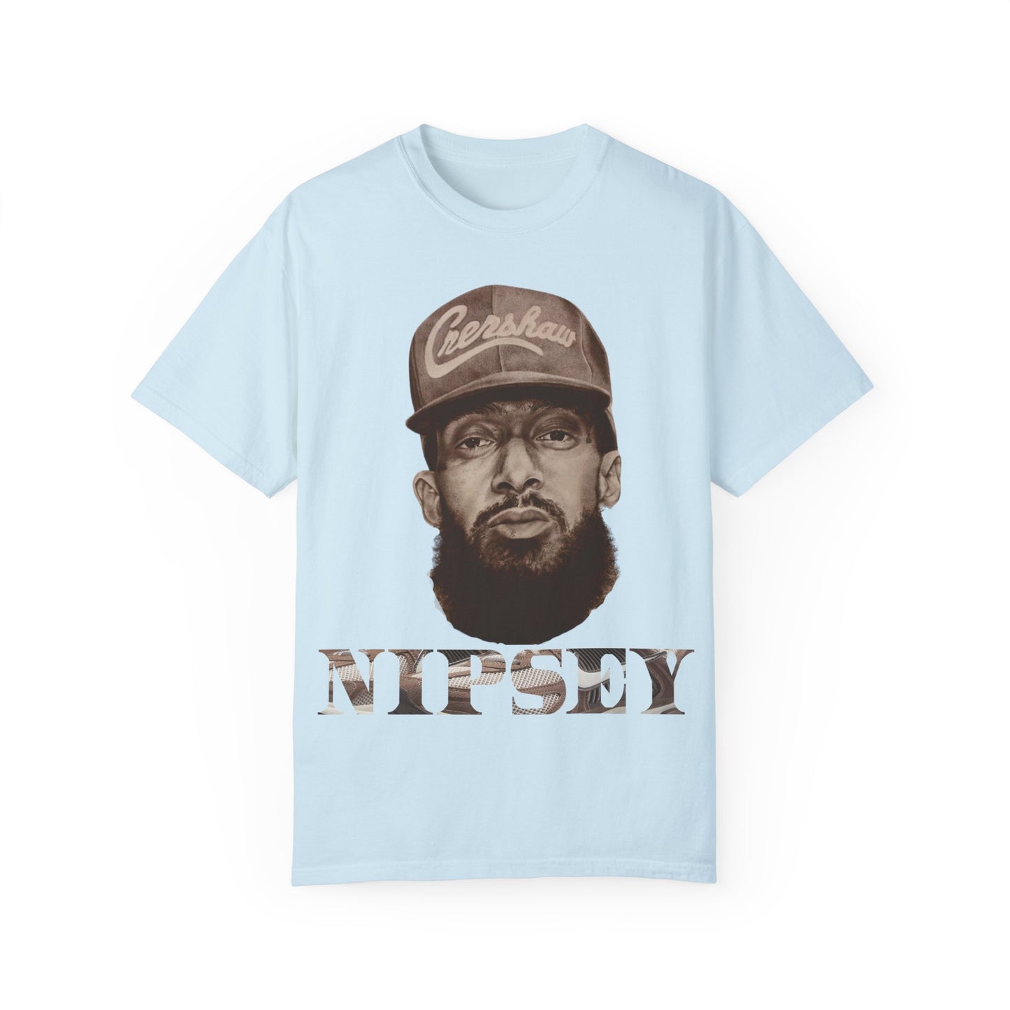 Nipsey Hussle Tee Sneaker Match Zoom Vomero Mink