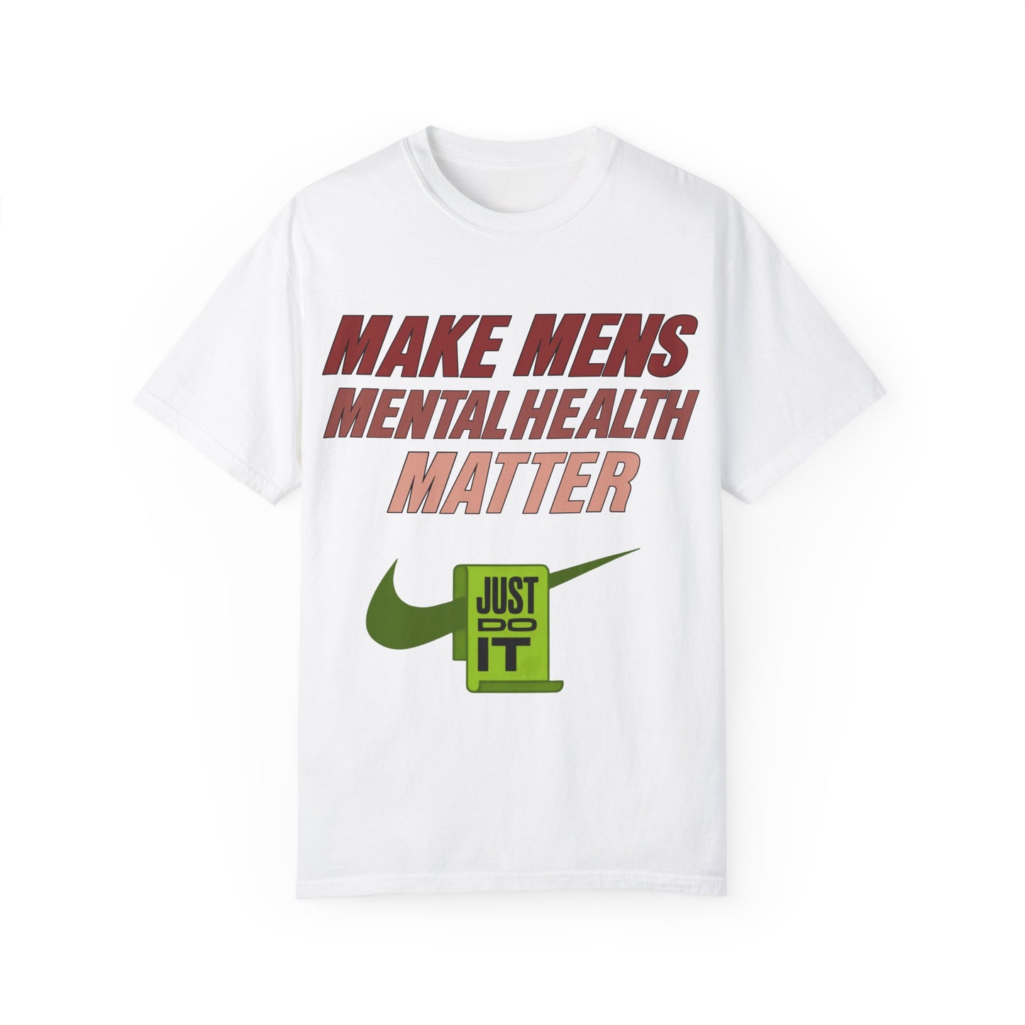 Mens Mental Health Awareness Tee Match For Jordan Retro 13 Red/Orange