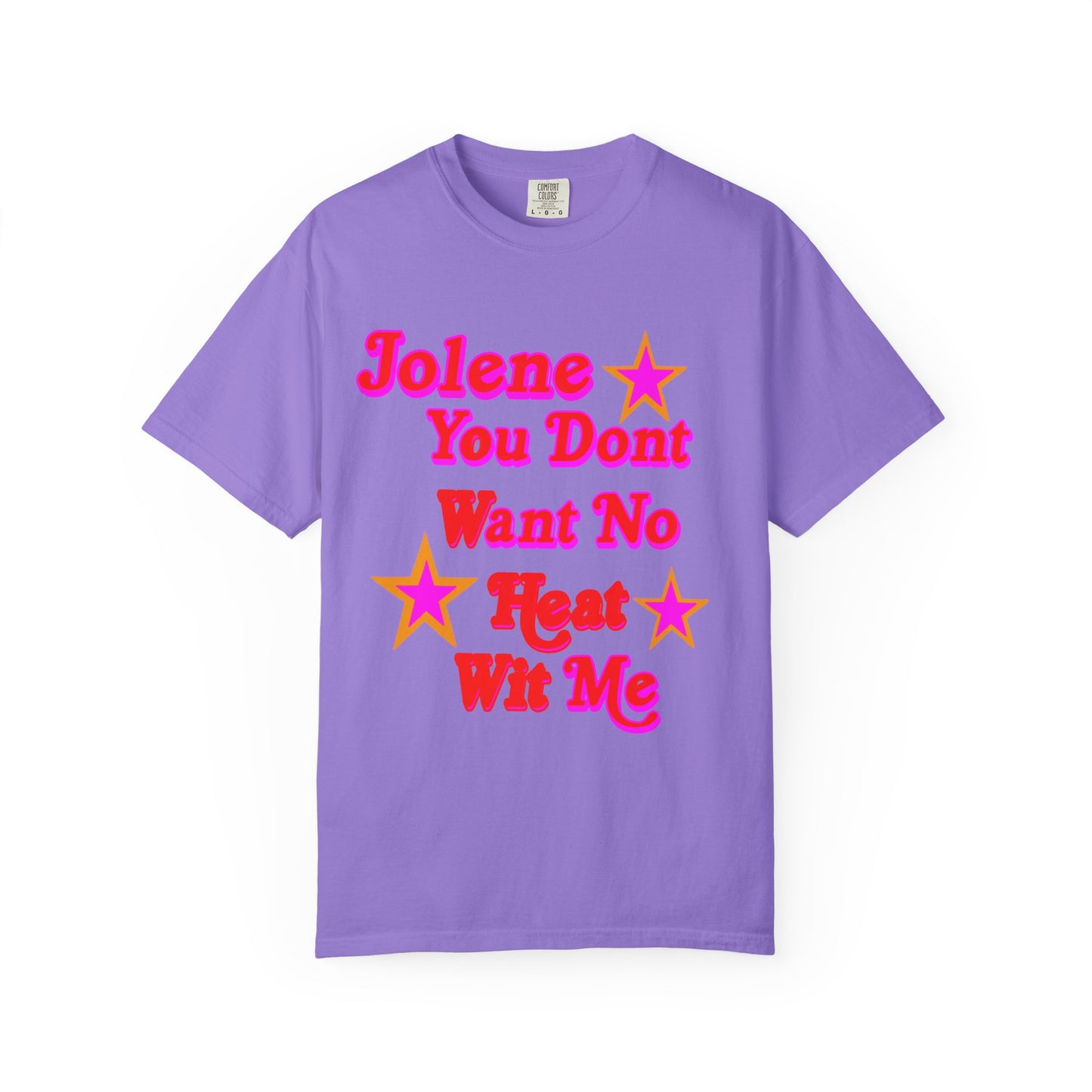 Jolene You Don Want No Heat Wit Me Jolene sneaker match tee for Nike Air Max 90 Alchemy Pink